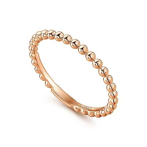 Bujukan Beaded Stackable Ring