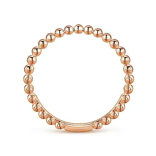 Bujukan Beaded Stackable Ring
