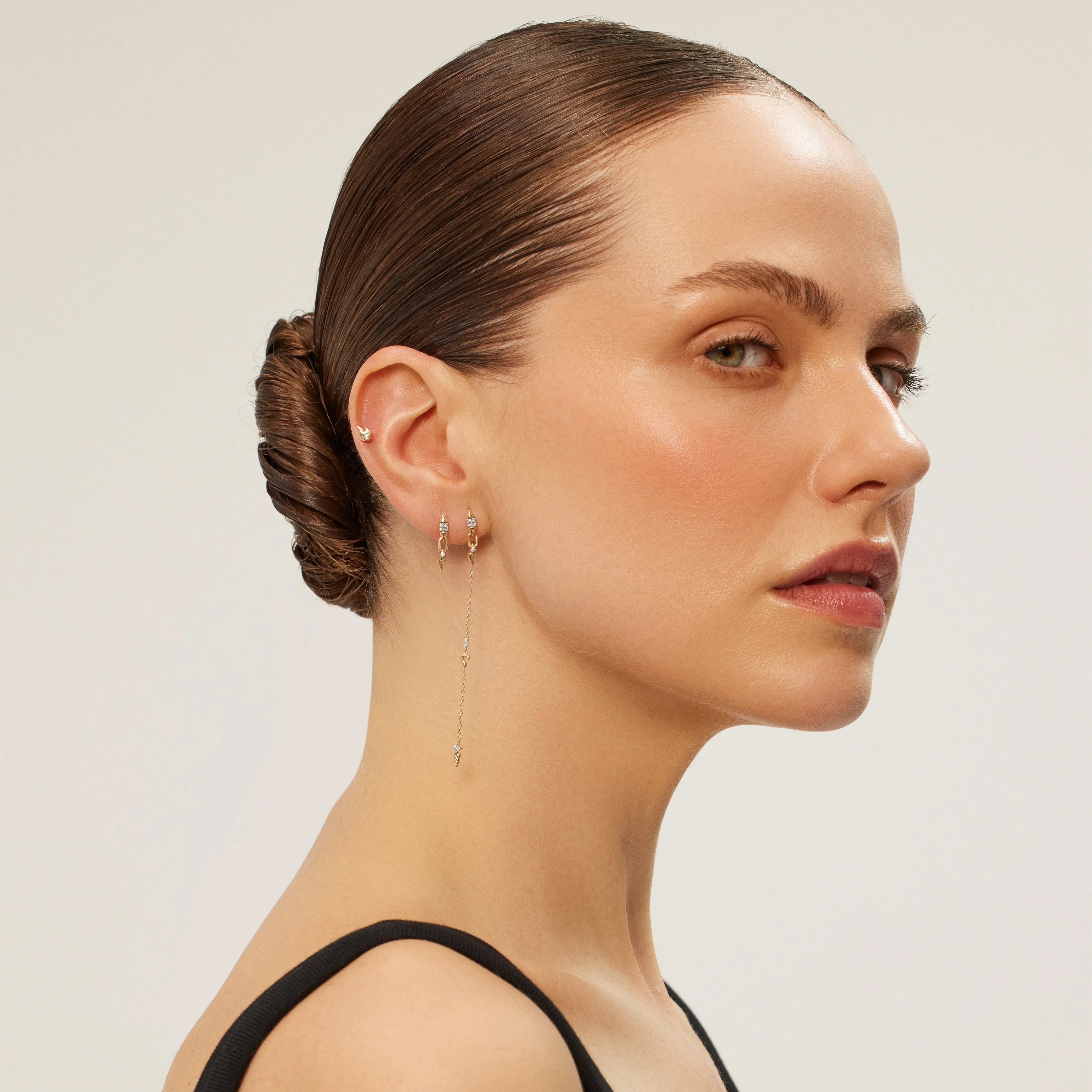 Burn Drop Earring