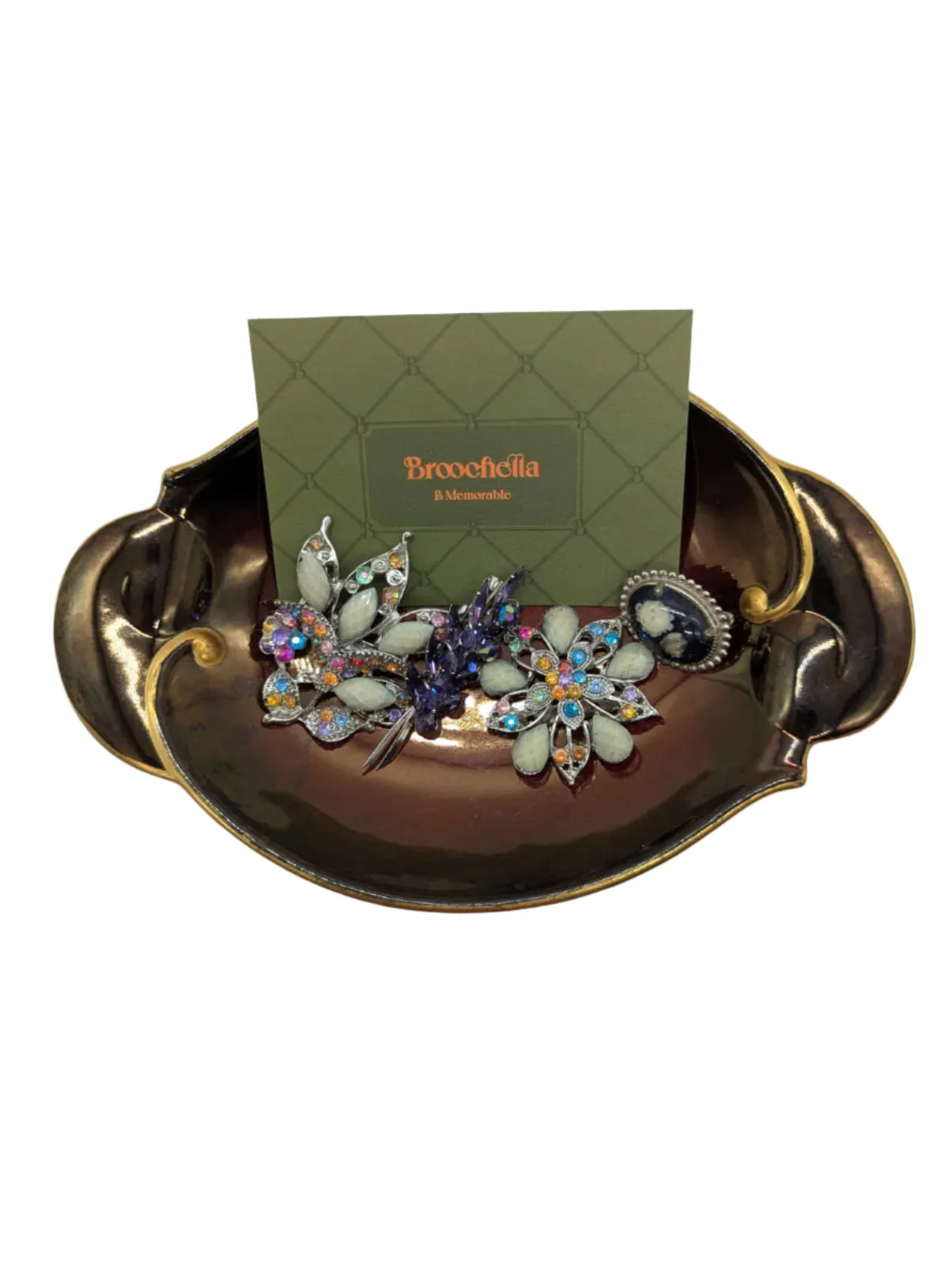 Canaletto Vintage Brooch Set