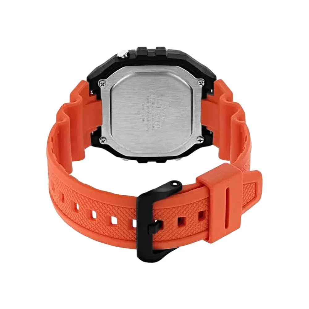 Casio Men's Band Digital Wrist Watch, W-218H-4B2VDF