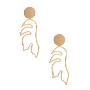 Check out our stylish Gold Leaf Fashion Earrings for any occasion