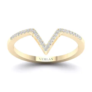 Chevron V Ring