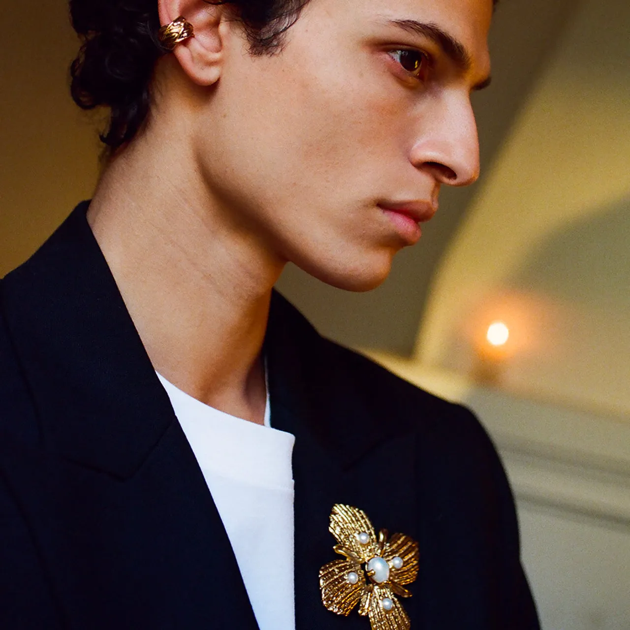 Circe Shell Brooch