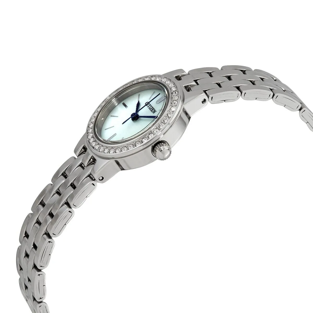 Citizen Mother of Pearl Dial Stainless Steel Ladies Watch EJ6100-51N