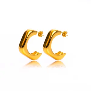 CLOUDS HOOP EARRINGS