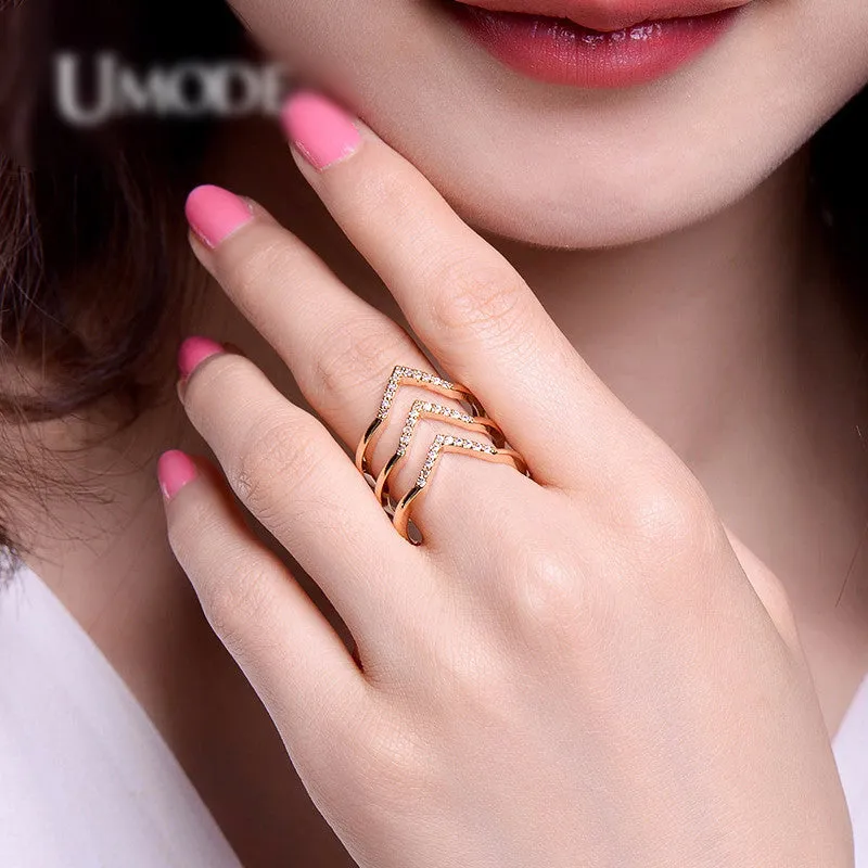CZ Crystal Pave Ring