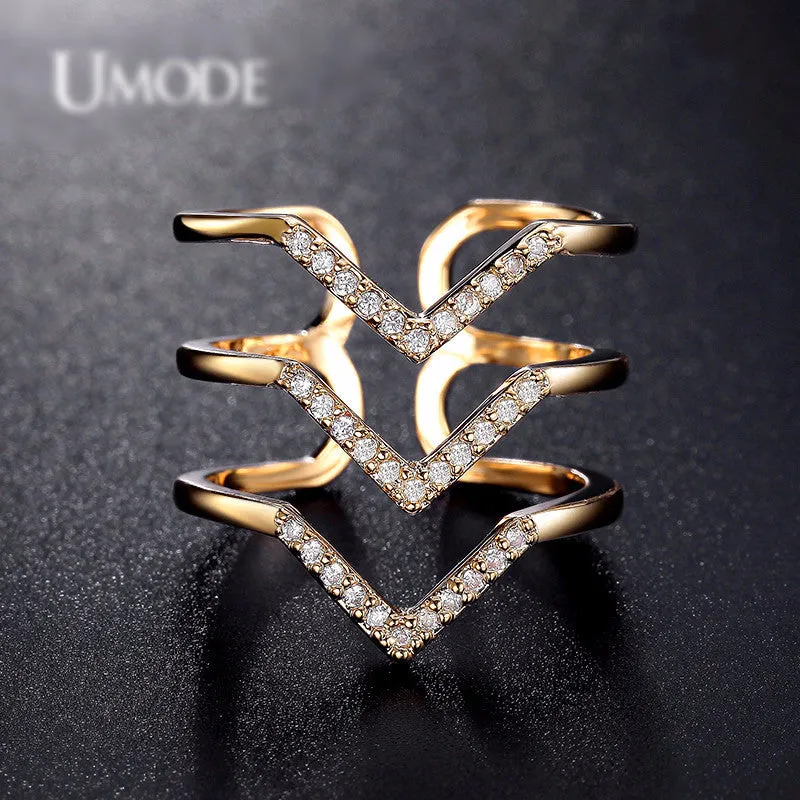 CZ Crystal Pave Ring