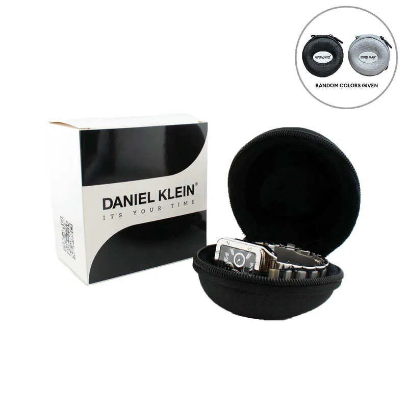 Daniel Klein Men Digital Watch DK-2164-1 Black Resin Strap