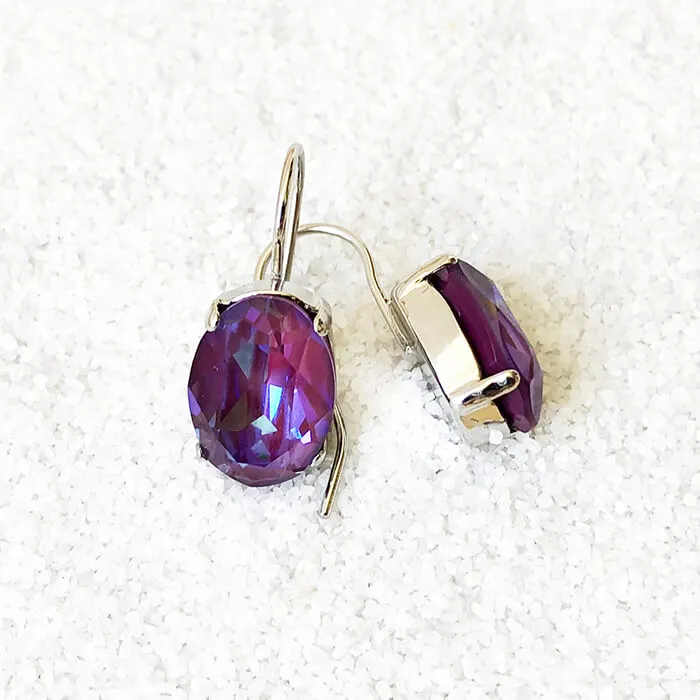 Delite Crystal Drop Earrings