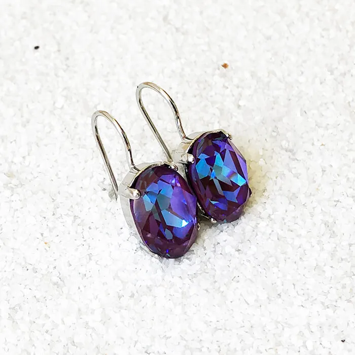 Delite Crystal Drop Earrings