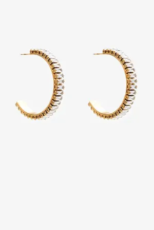 Deluxe Hoop Earring - Gold