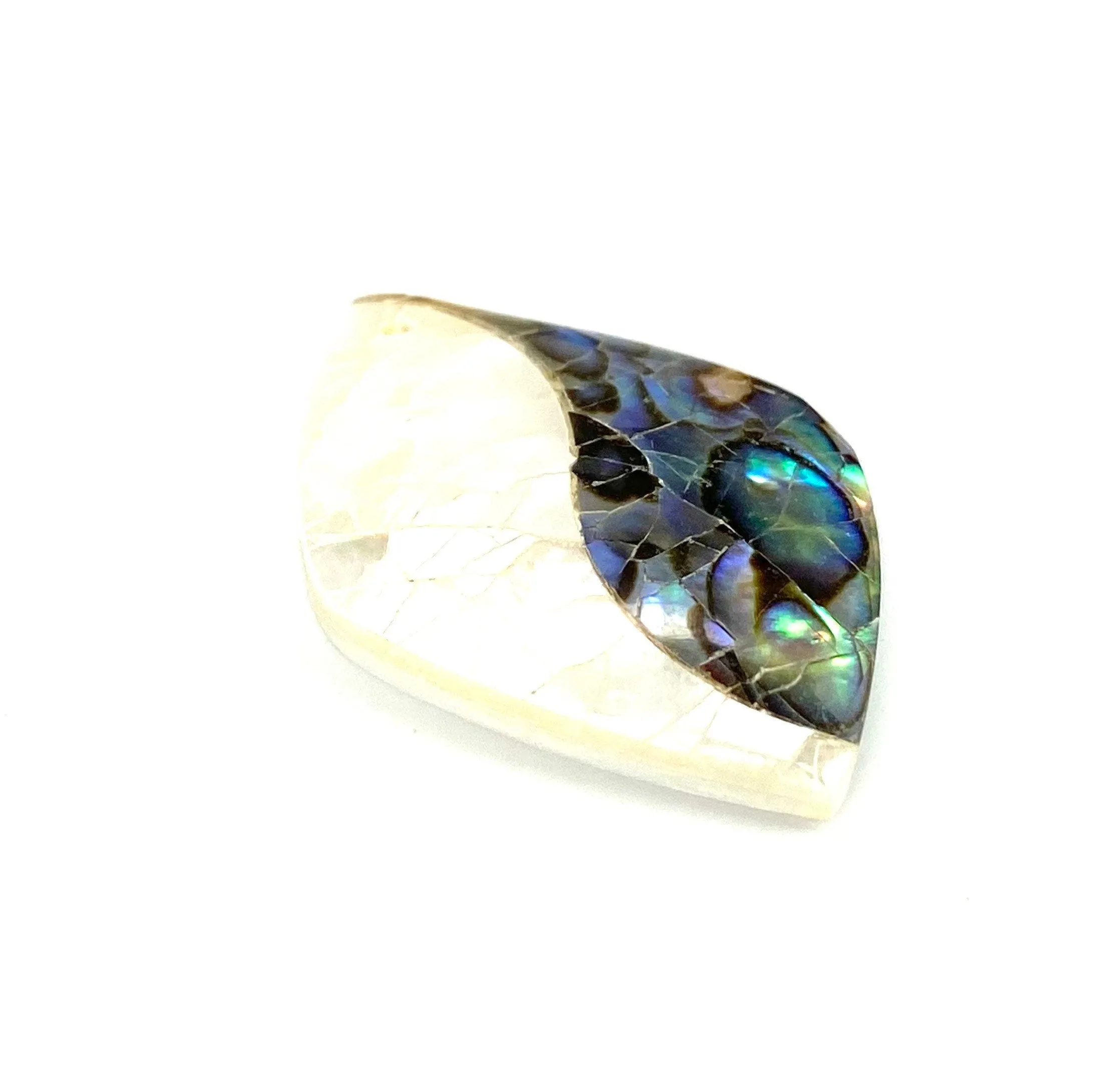 Diamond Abalone Mother of Pearl Charm SKU: M800