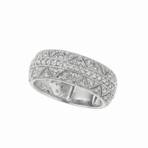 DIAMOND BAND 14K GOLD (0.75 CTW)