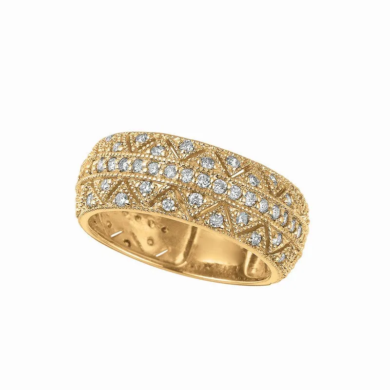 DIAMOND BAND 14K GOLD (0.75 CTW)
