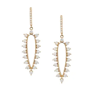 Diamond Drop Earrings