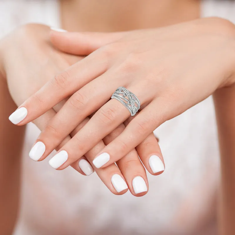 DIAMOND RING 14K GOLD (0.28 CTW) 1