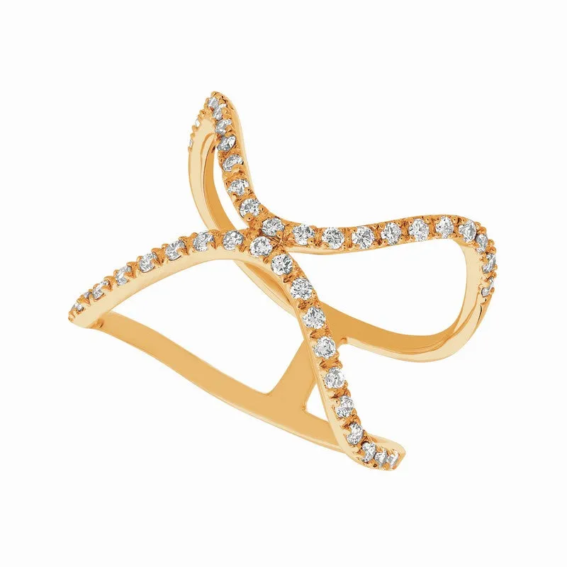 DIAMOND RING 14K GOLD (0.42 CTW) 3
