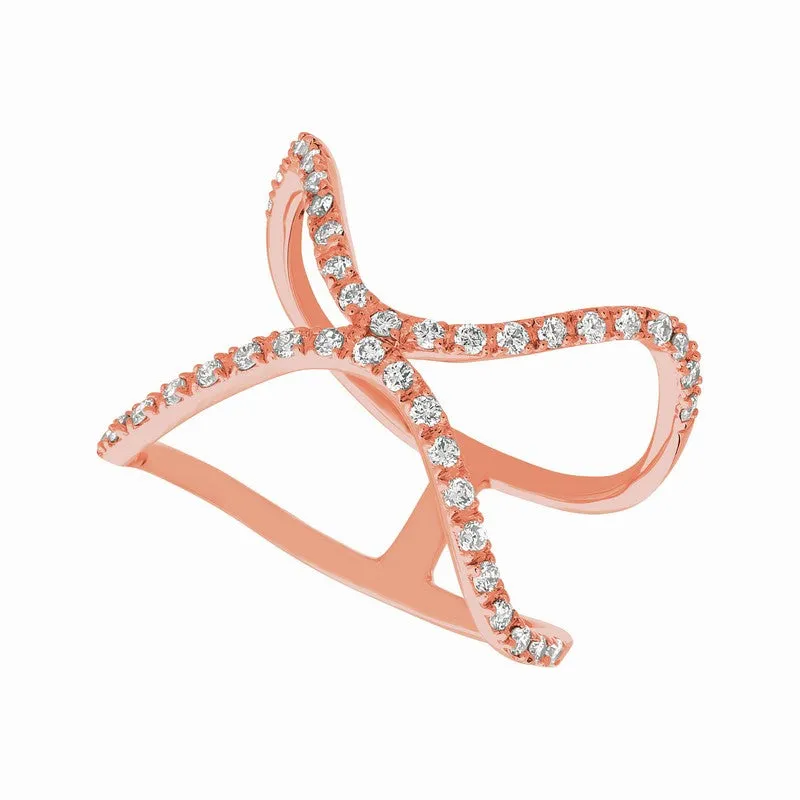 DIAMOND RING 14K GOLD (0.42 CTW) 3