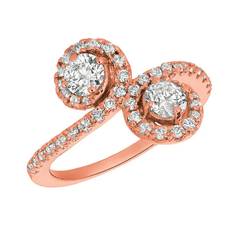 DIAMOND RING 14K GOLD (0.75 CTW) 15