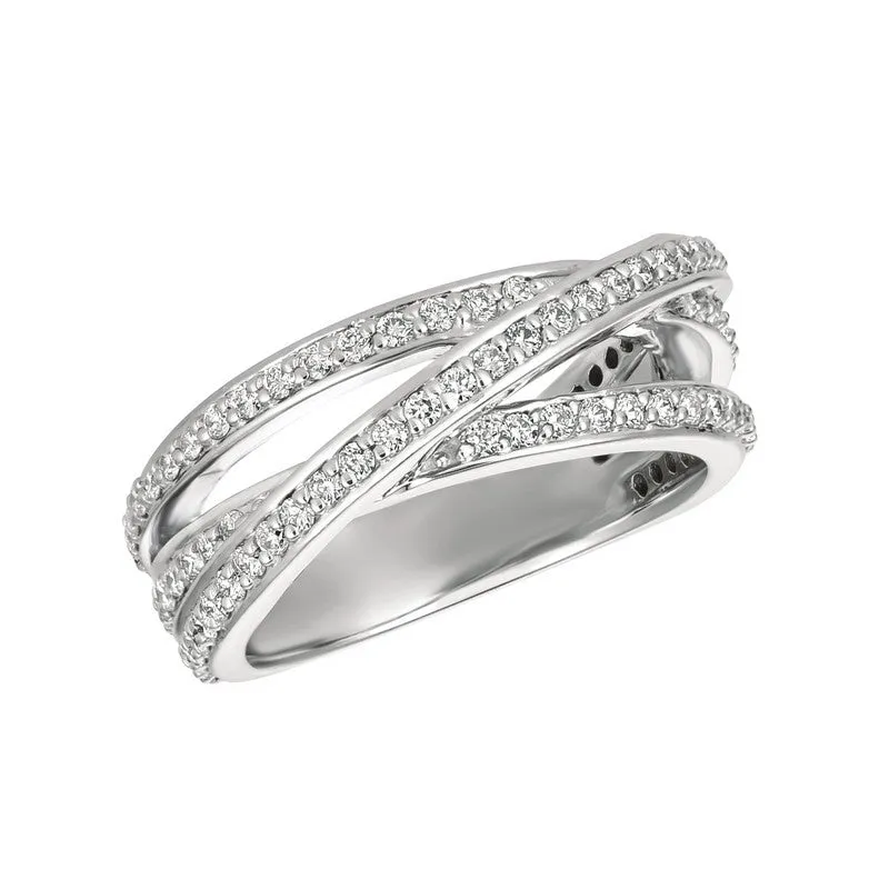 DIAMOND RING 14K GOLD (0.75 CTW) 21