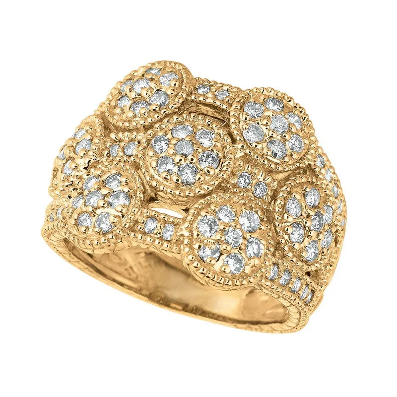 DIAMOND RING 14K GOLD (1.26 CTW)