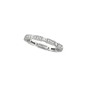 DIAMOND STACK RING BAND 14K WHITE GOLD 14K GOLD (0.5 CTW)