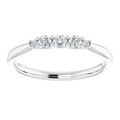 Diamond Stackable Band