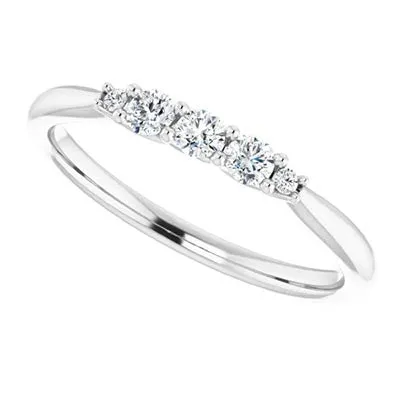 Diamond Stackable Band
