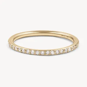 Diamond Stackable Eternity Bands