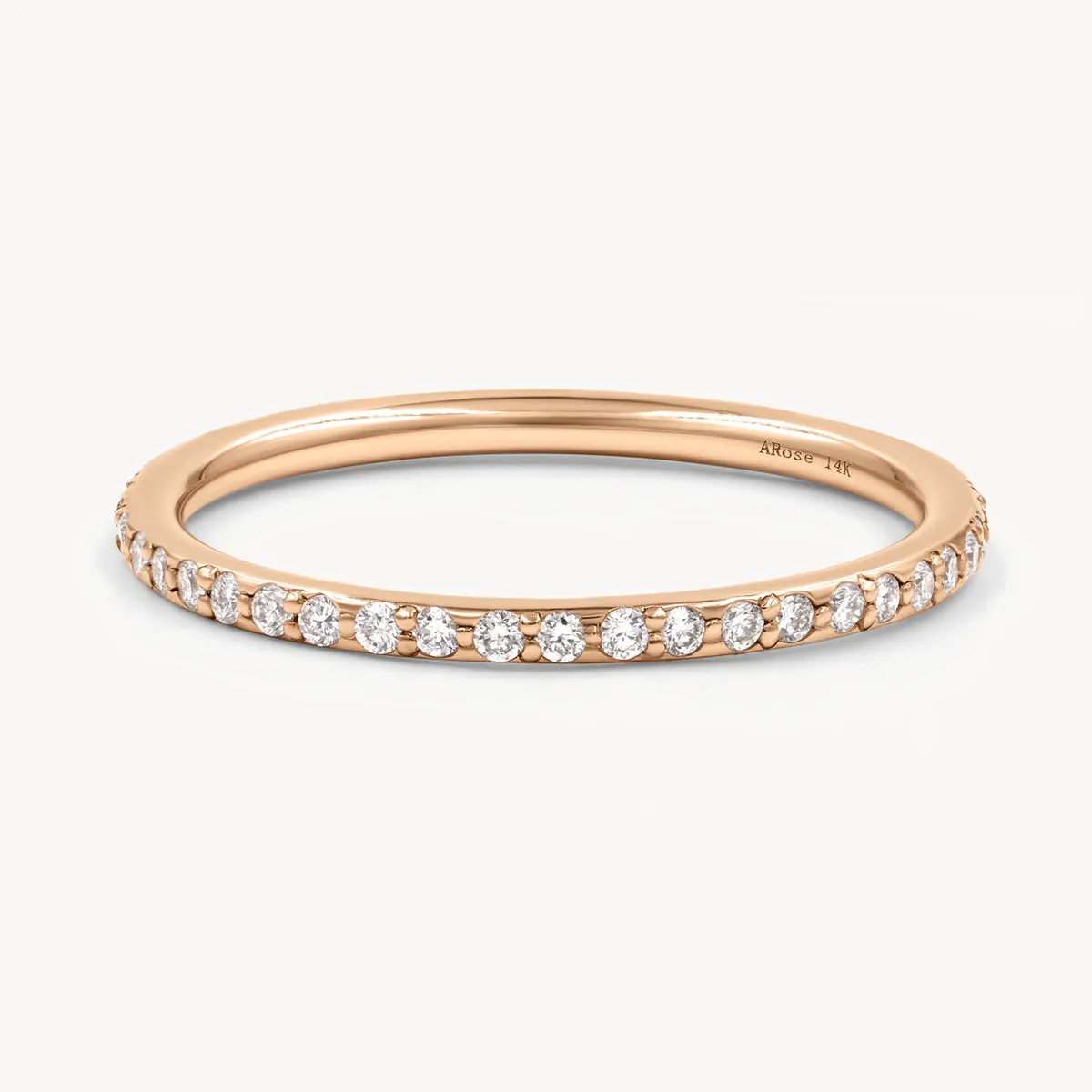 Diamond Stackable Eternity Bands