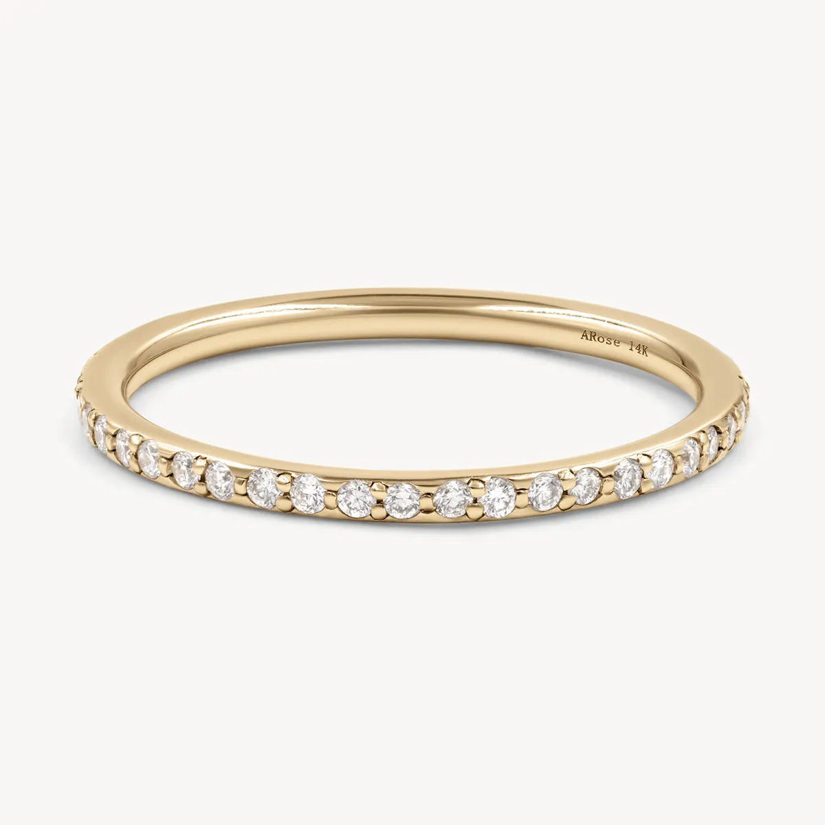 Diamond Stackable Eternity Bands