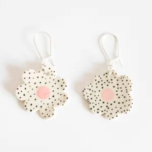 DOTTY FLOWER EARRINGS
