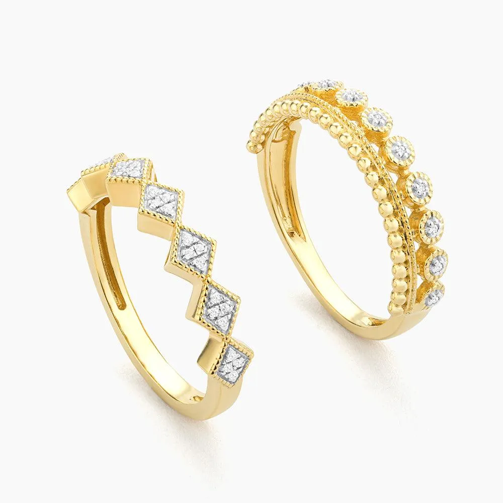 Duo Stackable Ring