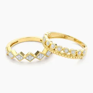 Duo Stackable Ring