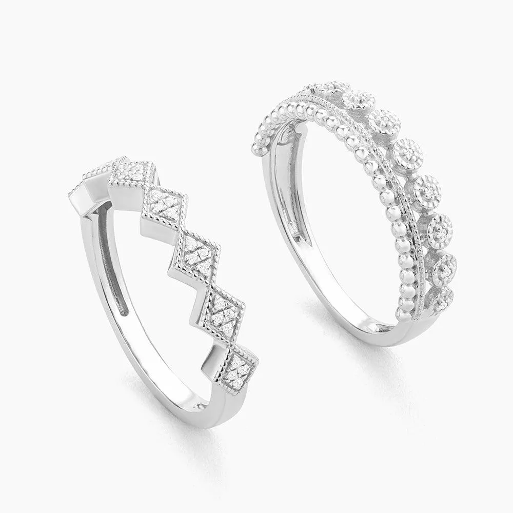 Duo Stackable Ring