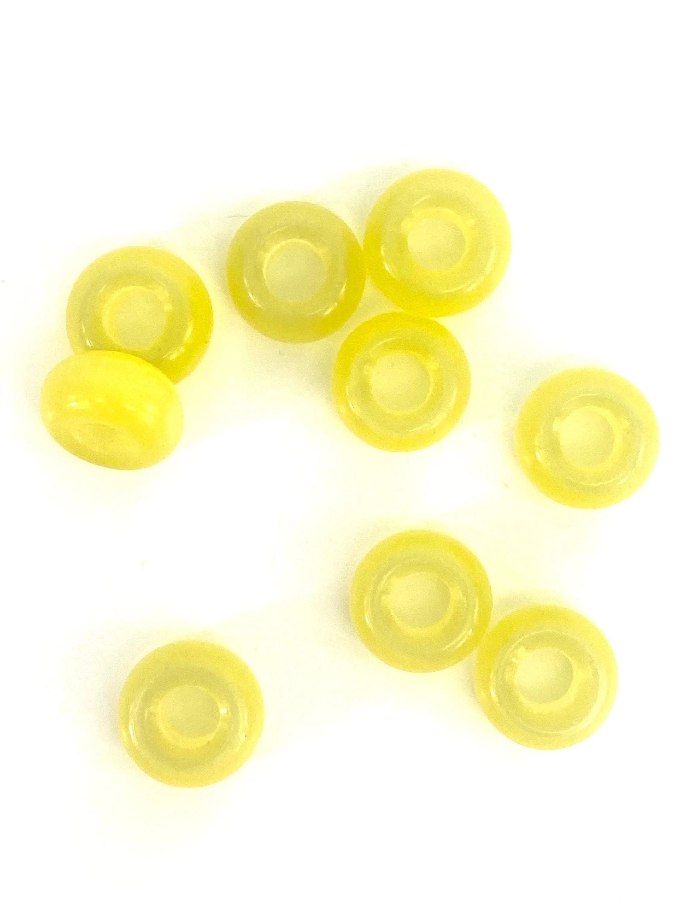 Dyed Donut Jade Beads, Sku#BG52