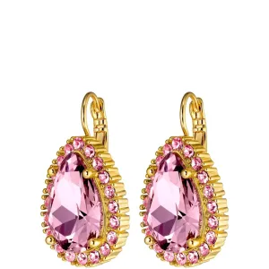 Dyrberg Kern Fiora Gold Earrings - Light Rose