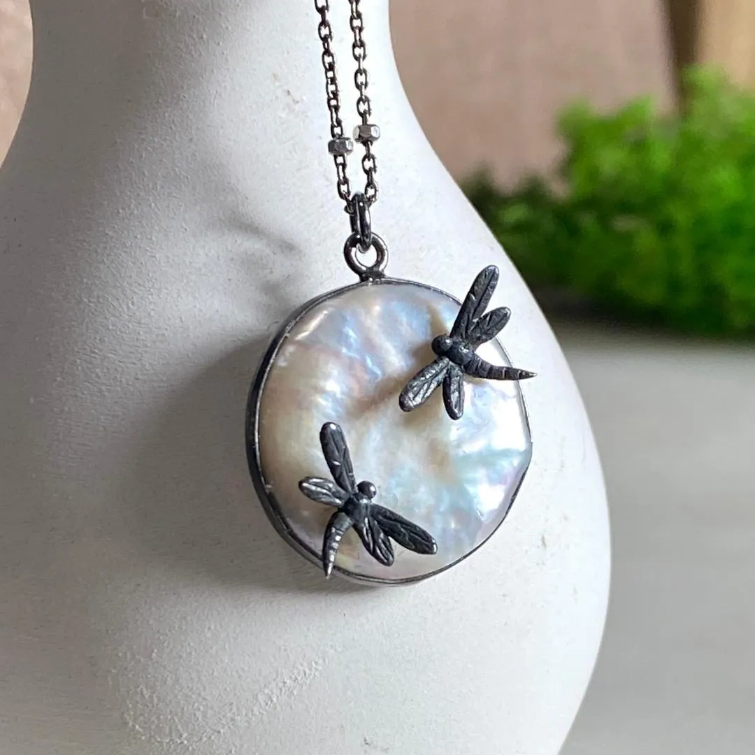 Ebony Jewelwing Necklace