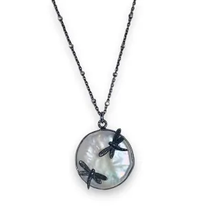 Ebony Jewelwing Necklace