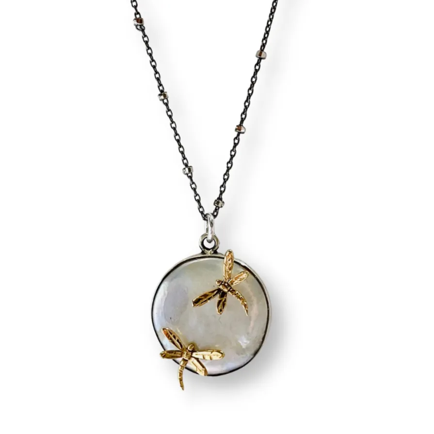 Ebony Jewelwing Necklace