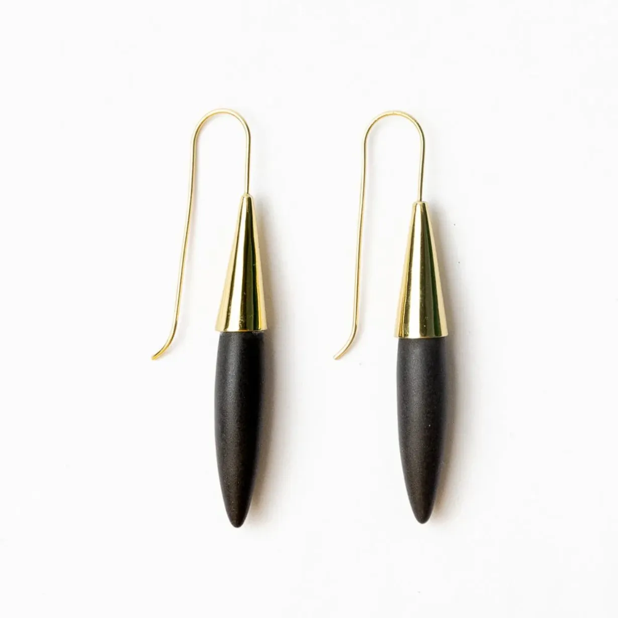 Elizabeth Ceramic Spike Earrings