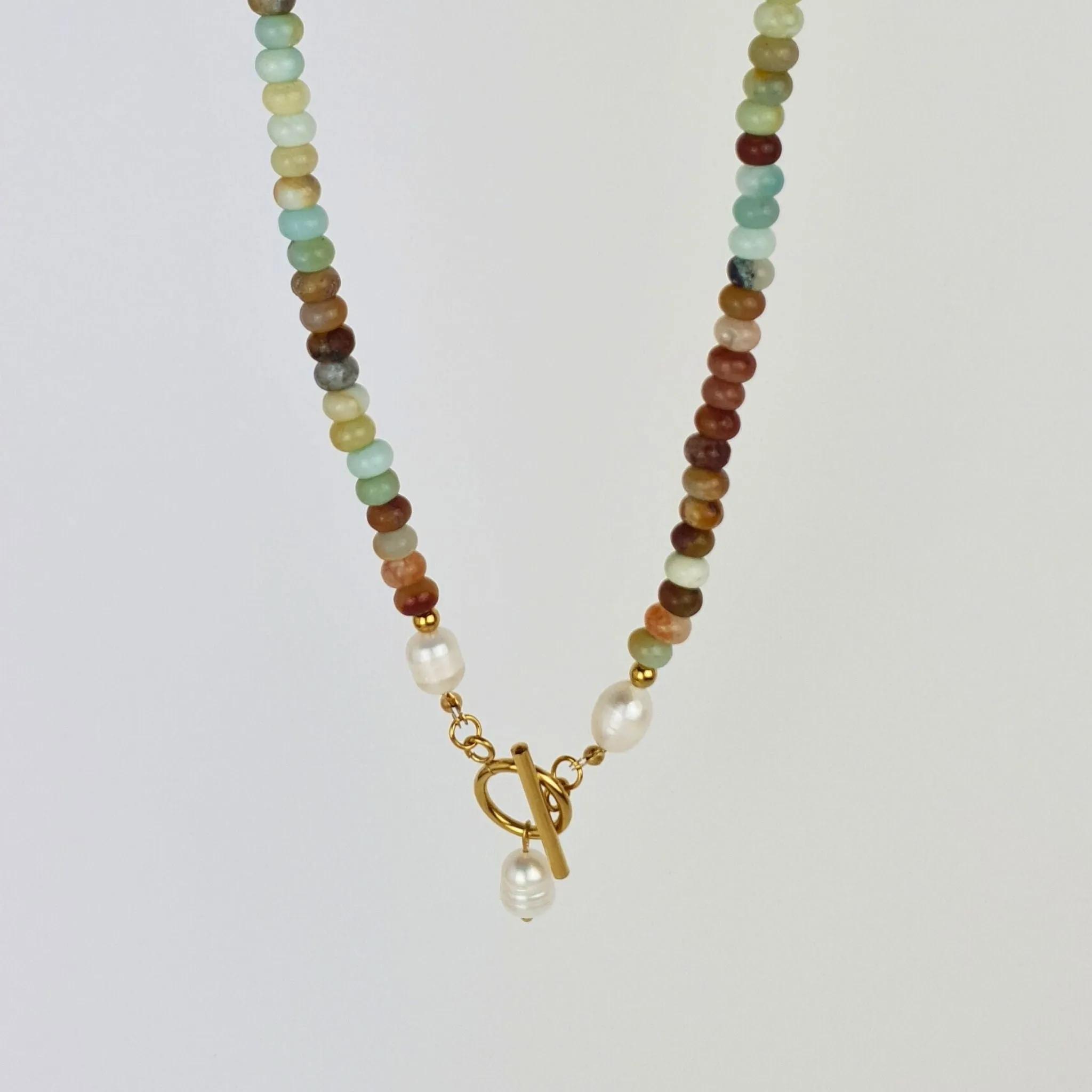 Emerald City Freshwater Pearl Necklace - Gold or Mixed