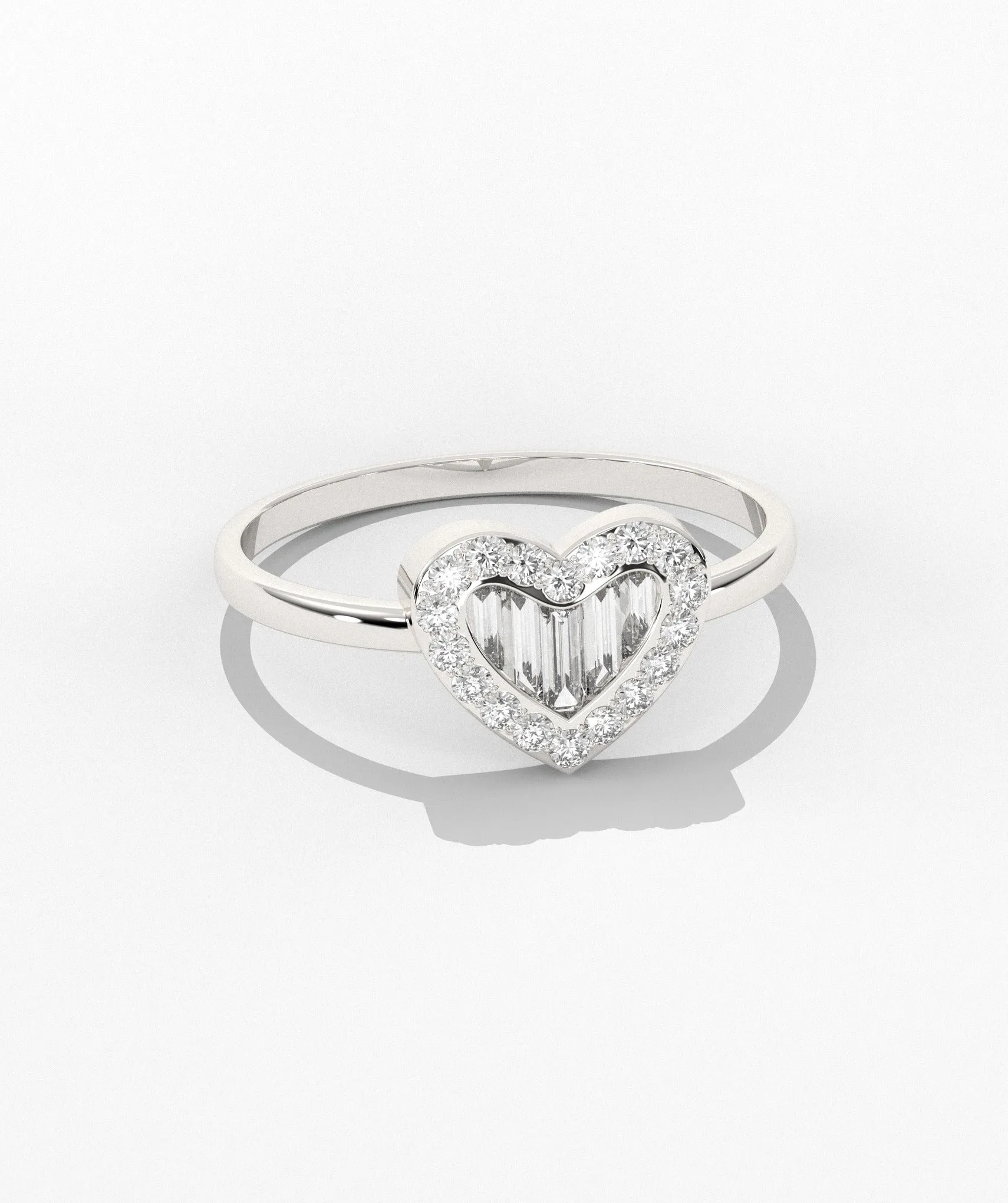 Endless Heart Sparkle Ring