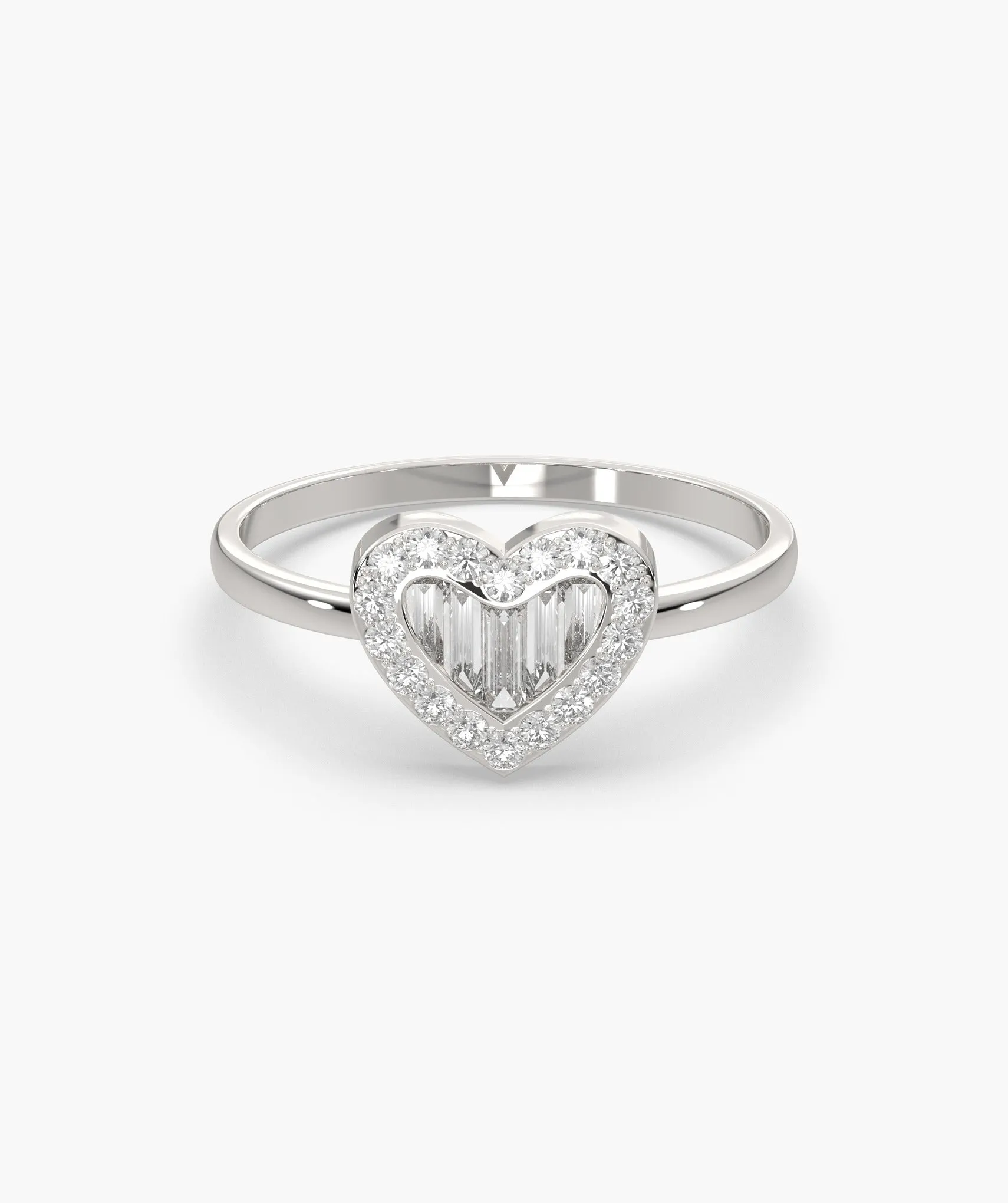 Endless Heart Sparkle Ring