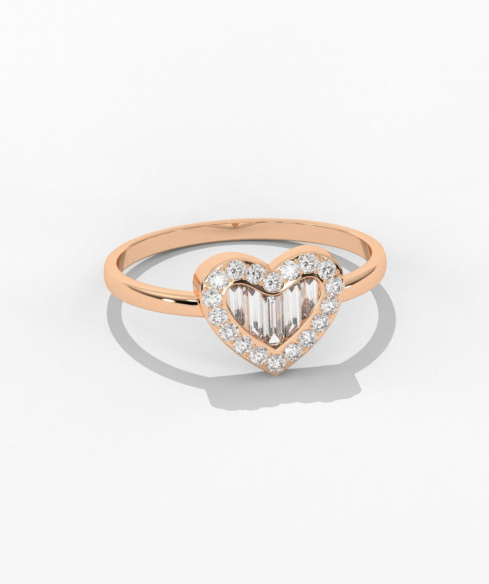 Endless Heart Sparkle Ring