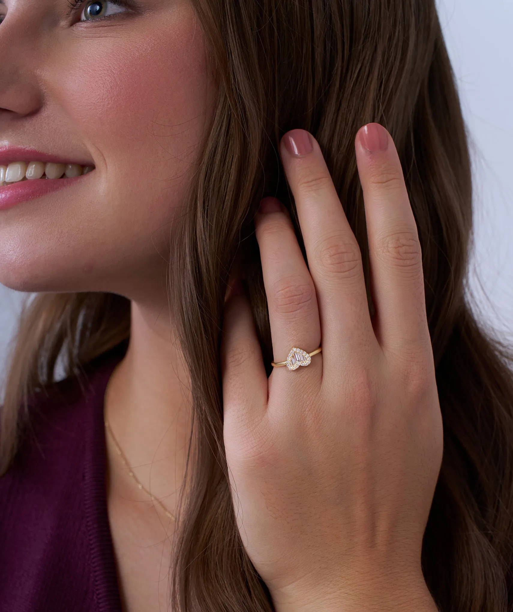 Endless Heart Sparkle Ring