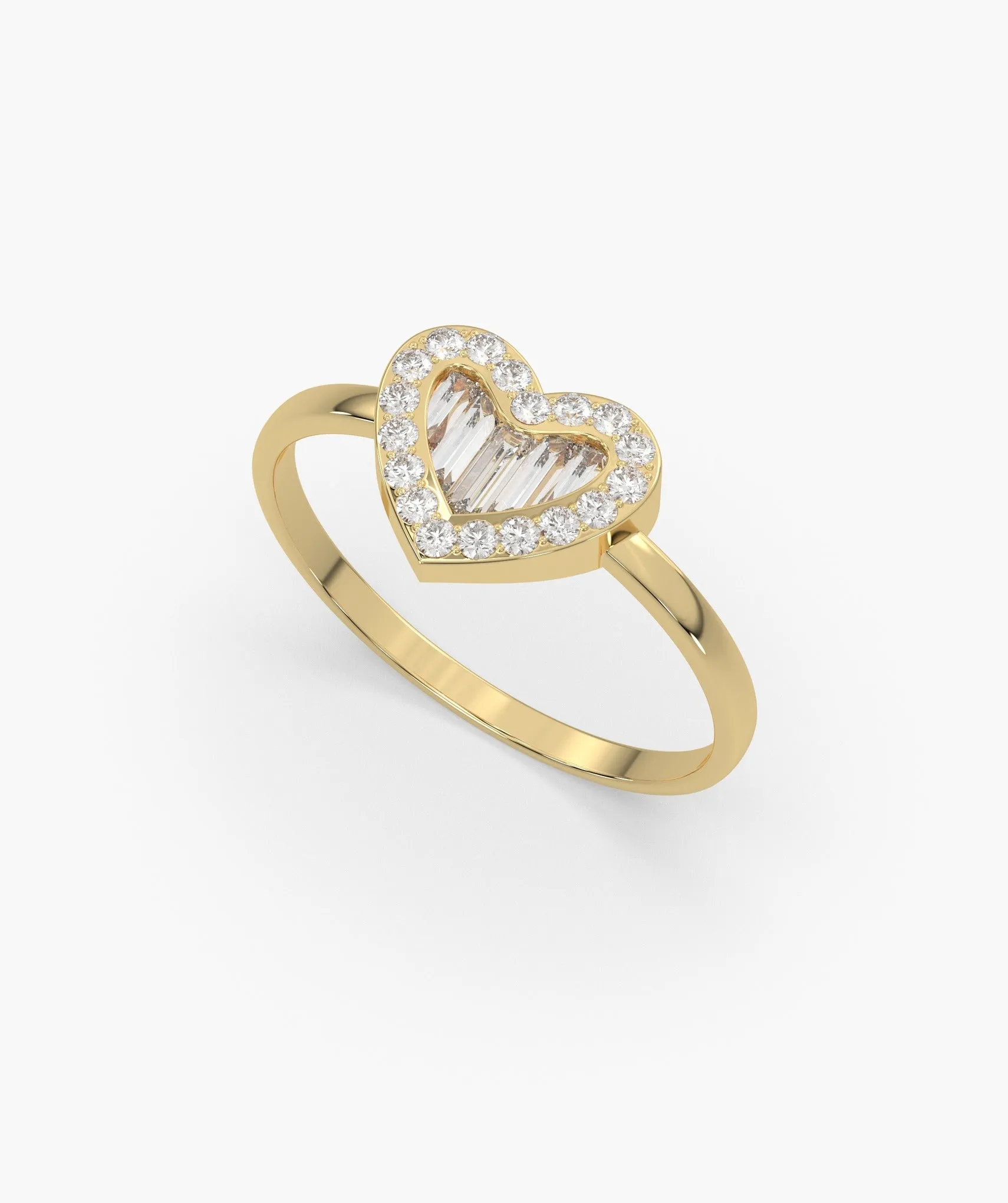 Endless Heart Sparkle Ring