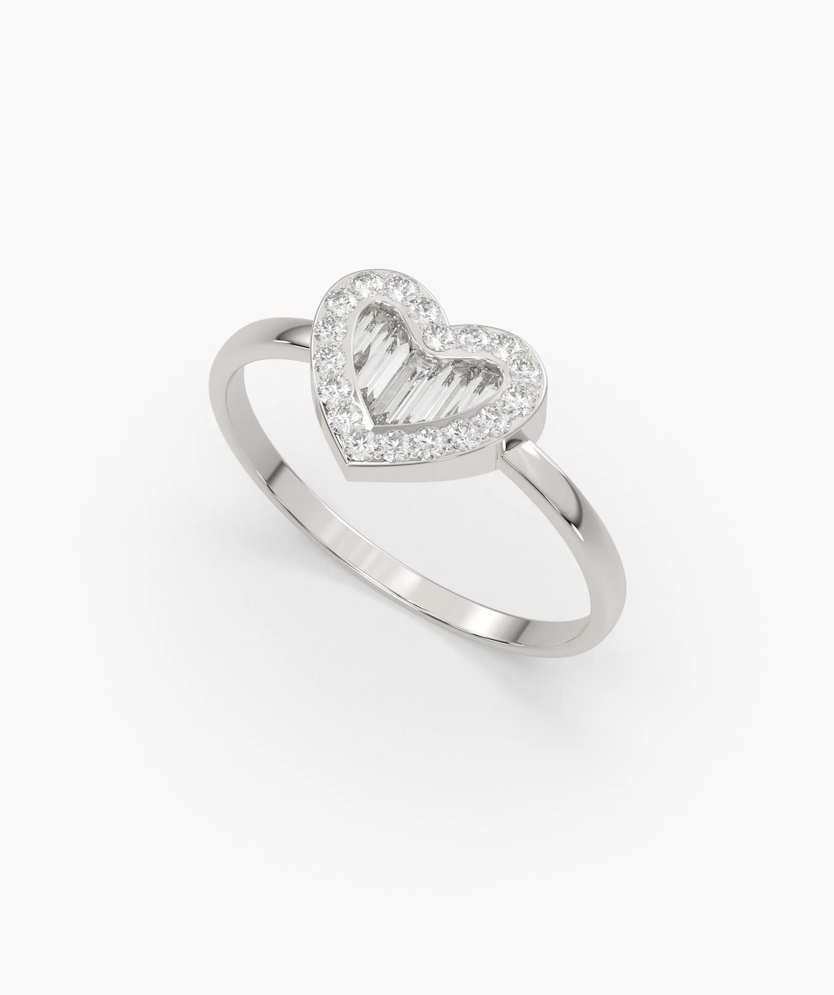 Endless Heart Sparkle Ring