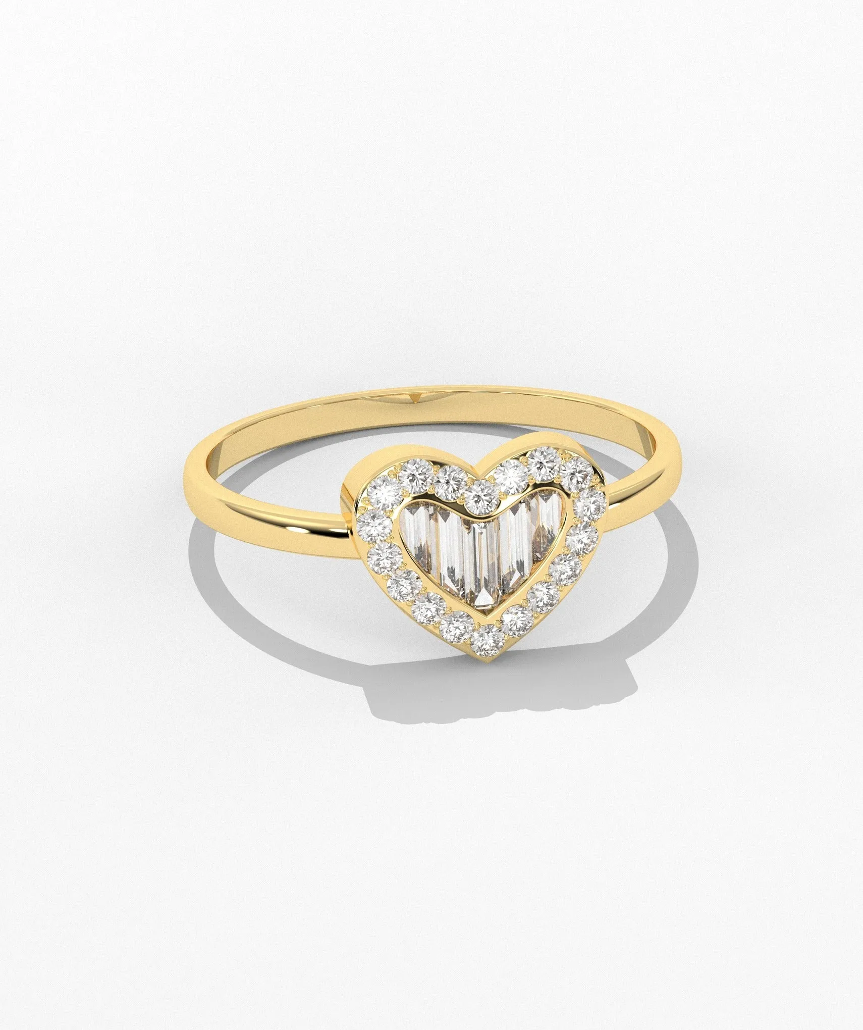 Endless Heart Sparkle Ring